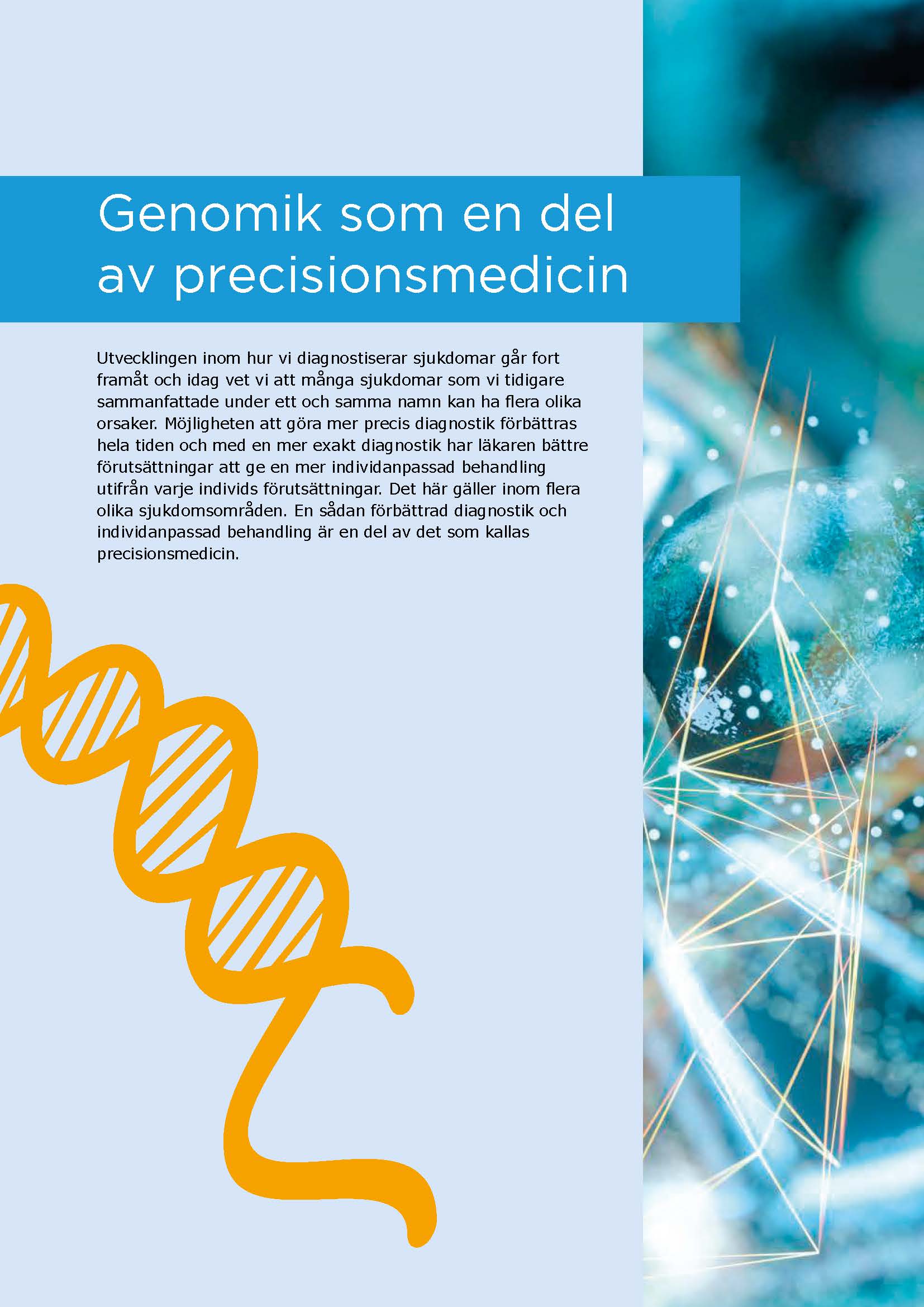 Genomik som en del av precisionsmedicin