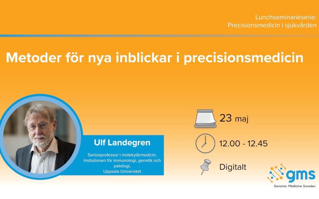 Lunchseminarium: Metoder för nya inblickar i precisionsmedicin