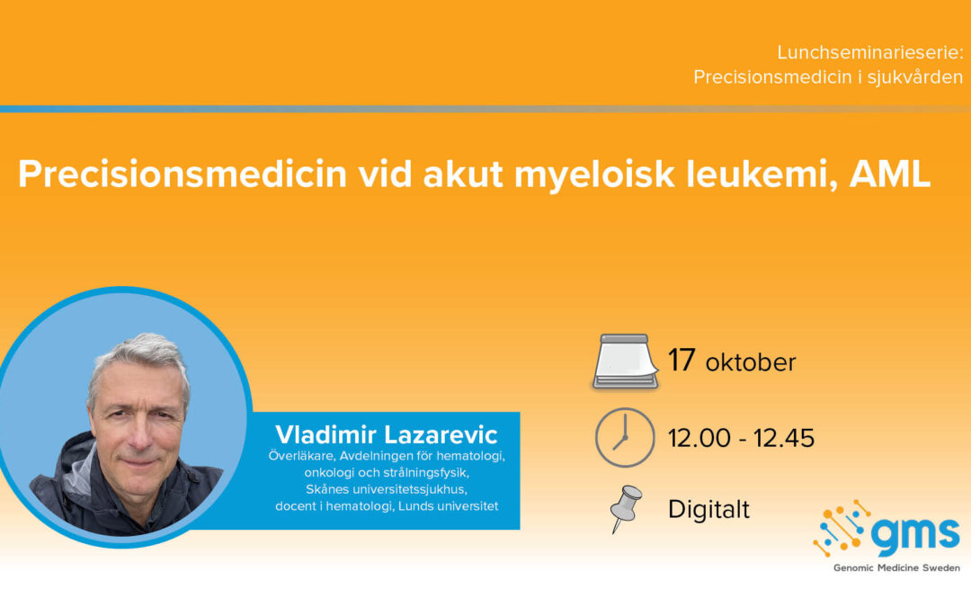 Lunchseminarium: Precisionsmedicin vid akut myeloisk leukemi