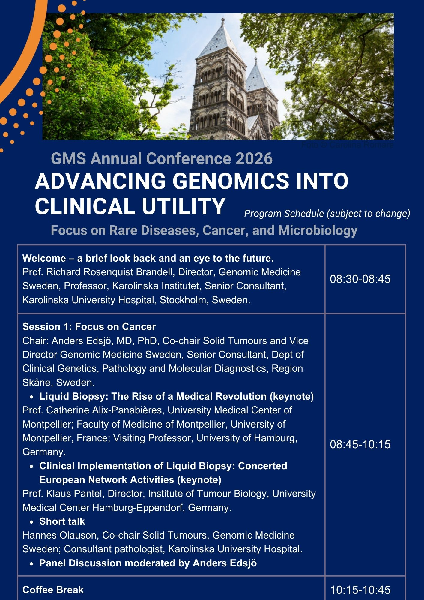 Conference program 1