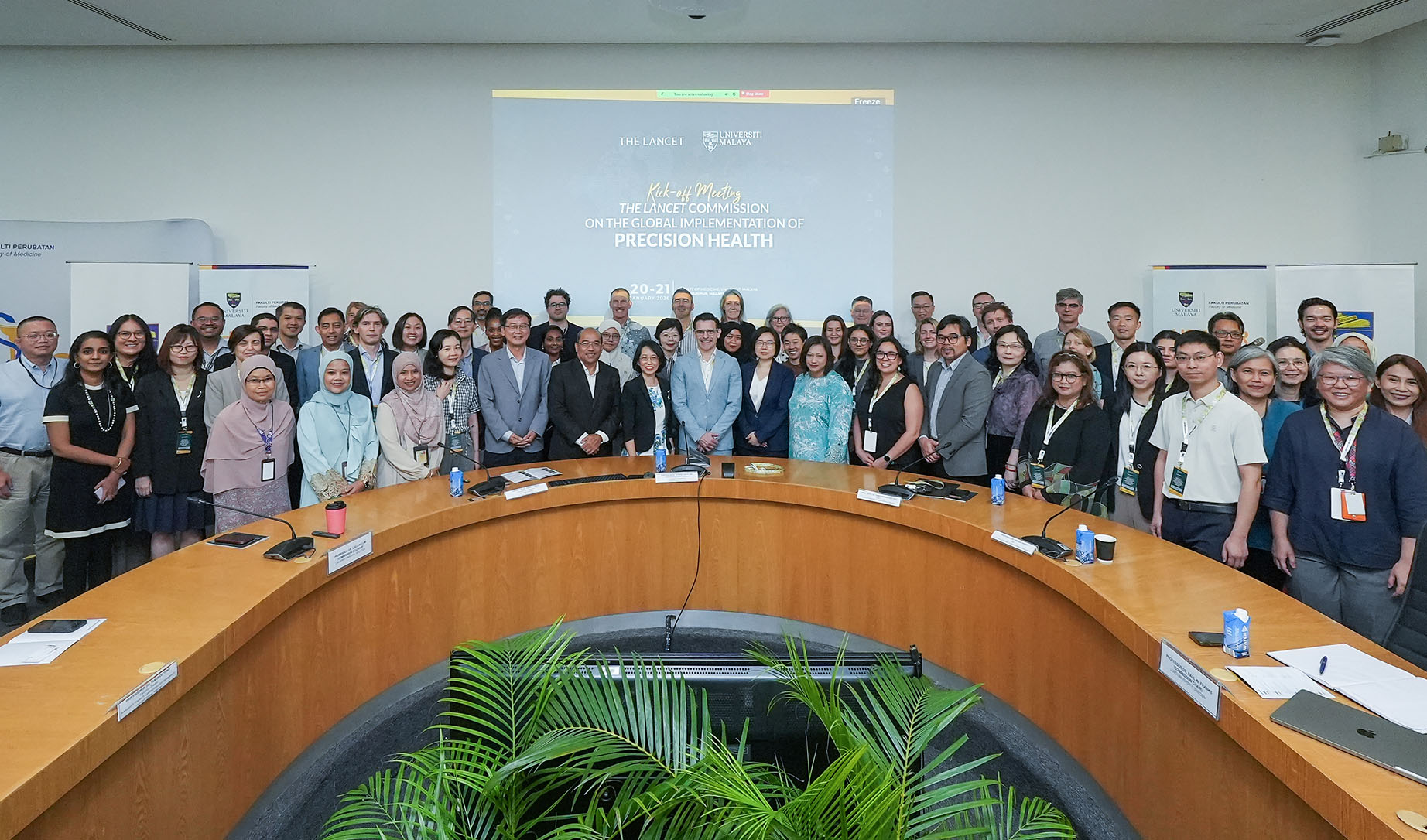 Group picture Lancet Commission on Precision Health